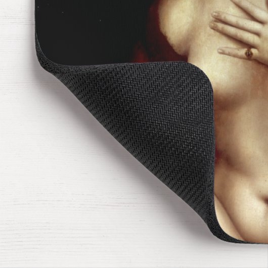Venus vor dem Spiegel Mousepad (Ecke)