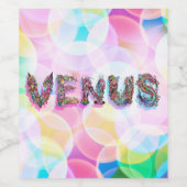 Venus Weinetikett (Einzelnes Label)