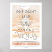 Venus - Weltraumtourismus Poster (Vorne)
