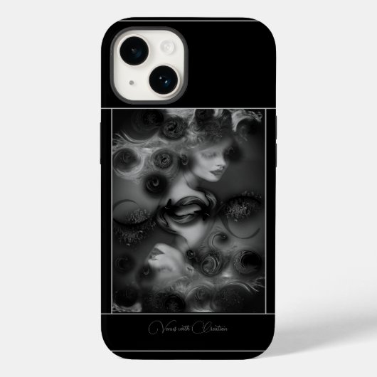 "Venus with Creation" Apple iPhone 14 Case (Rückseite)