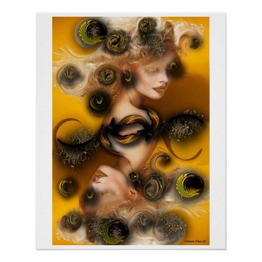 "Venus with Creation". Glossy Poster (Vorderseite)