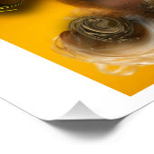 "Venus with Creation". Glossy Poster (Ecke)