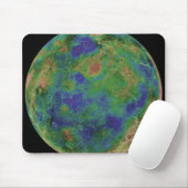 Venus, zentriert auf dem Südpol Mousepad (Mit Mouse)