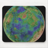 Venus, zentriert auf dem Südpol Mousepad (Vorne)