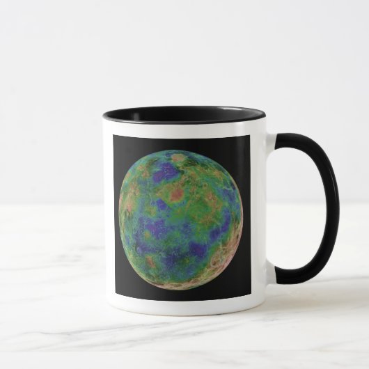 Venus, zentriert auf dem Südpol Tasse (Rechts)
