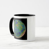 Venus, zentriert auf dem Südpol Tasse (Vorderseite Links)