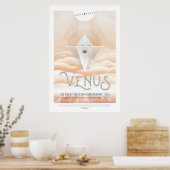 Venus | Zukunftsvisionen der NASA Poster (Küche)
