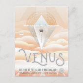 Venus | Zukunftsvisionen der NASA Postkarte (Vorderseite)