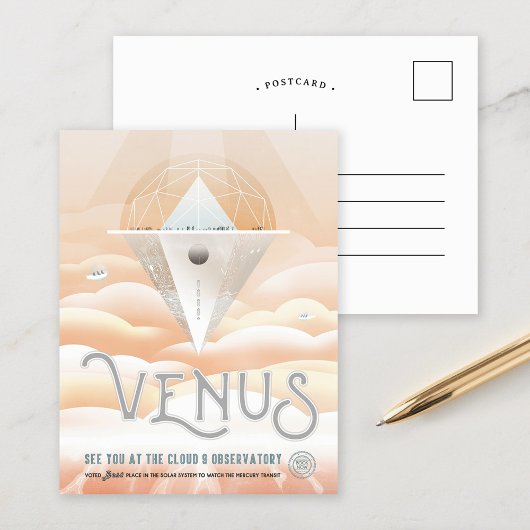 Venus | Zukunftsvisionen der NASA Postkarte