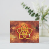 VENUSBLUME POSTKARTE (Stehend Vorderseite)