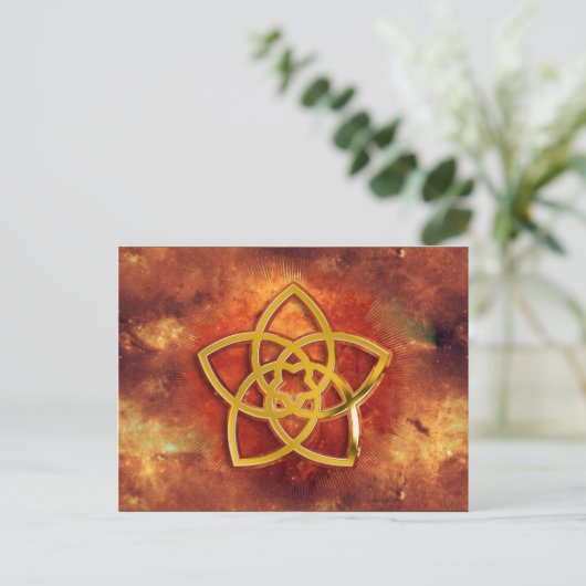 VENUSBLUME POSTKARTE (Stehend Vorderseite)