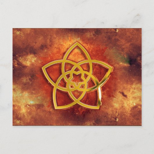 VENUSBLUME POSTKARTE (Vorderseite)