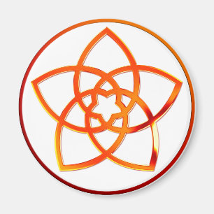 Venusblume / Venus Flower RED Magnet