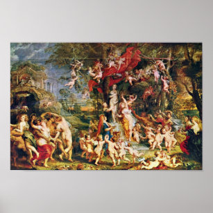 Venusfest von Rubens Peter Paul (beste Qualität) Poster