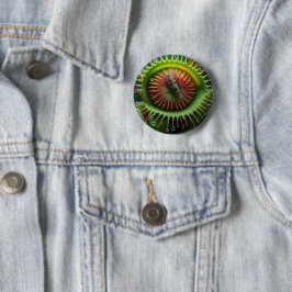 Venusfliegenfalle Blumen-Spaß Bold Whimsical Button