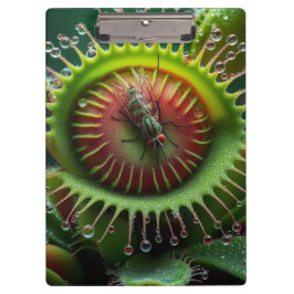 Venusfliegenfalle Blumen-Spaß Gothic-Büro Klemmbrett