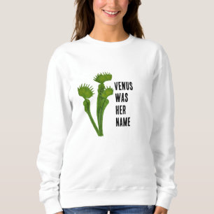Venusfliegenfalle Feminismus Sweatshirt