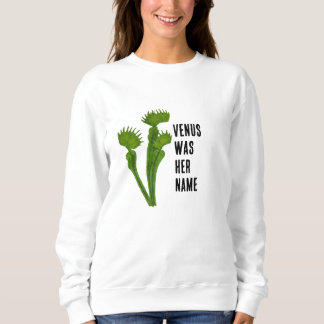 Venusfliegenfalle Feminismus Sweatshirt