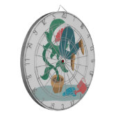 Venusfliegenfalle gefüttert dartscheibe (Vorderseite Links)