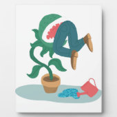 Venusfliegenfalle gefüttert fotoplatte (Vorderseite)