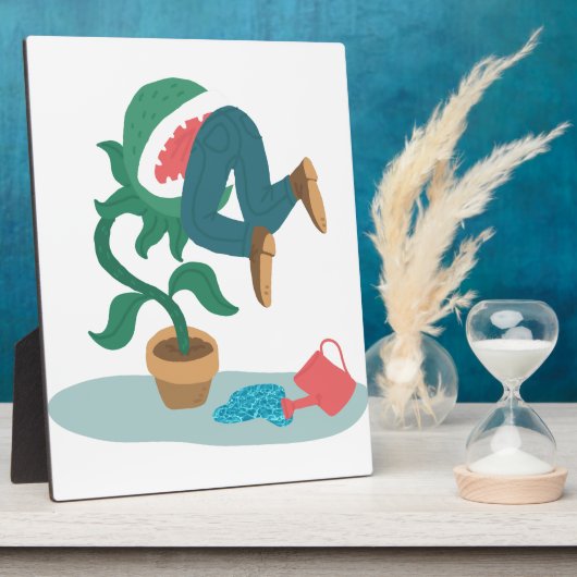 Venusfliegenfalle gefüttert fotoplatte (Seite)