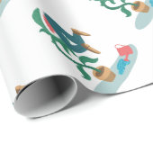 Venusfliegenfalle gefüttert geschenkpapier (Rolleneckpunkt)