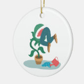 Venusfliegenfalle gefüttert keramikornament (Links)