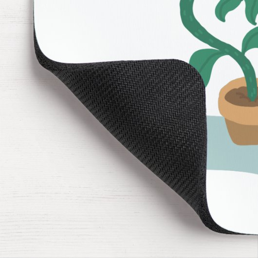 Venusfliegenfalle gefüttert mousepad (Ecke)