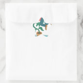 Venusfliegenfalle gefüttert Stern-Aufkleber (Tasche)