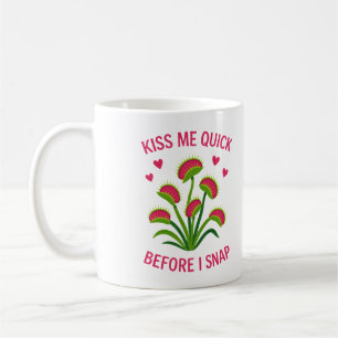 Venusfliegenfalle Küss Mich Schnell Lustiger Pflan Kaffeetasse