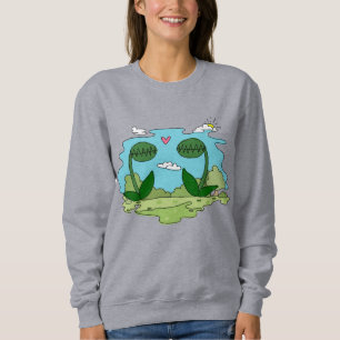 Venusfliegenfalle Liebe Sweatshirt