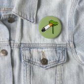 Venusfliegenfalle Pflanze mit Zigarette Button (Beispiel)