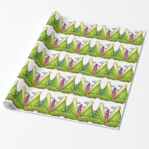 venusfliegenfallen-monster geschenkpapier