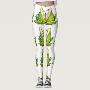 Venusfliegenfliege-Leggings Leggings