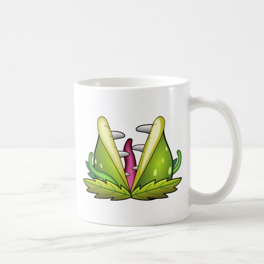Venusfliegenmonster Kaffeetasse (Rechts)