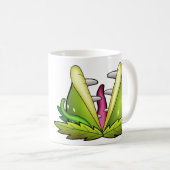 Venusfliegenmonster Kaffeetasse (VorderseiteRechts)
