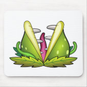Venusfliegenmonster Mousepad (Vorne)