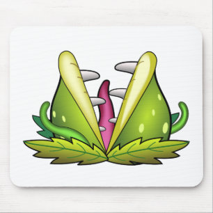 Venusfliegenmonster Mousepad