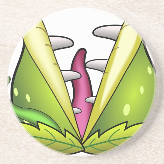 Venusfliegenmonster Untersetzer (Vorne)