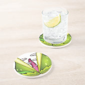 Venusfliegenmonster Untersetzer (Seite)