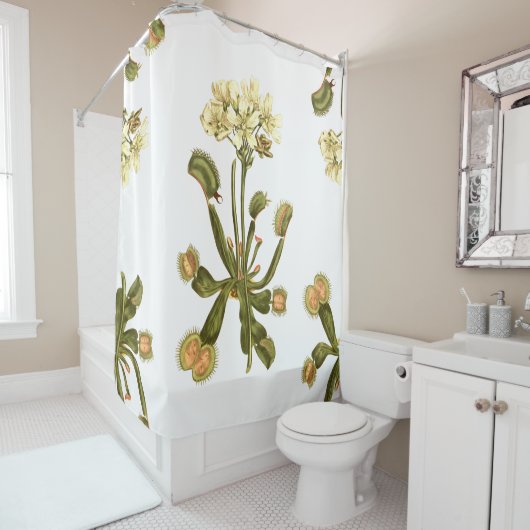 Venusflytrap-Blume Duschvorhang (Beispiel)