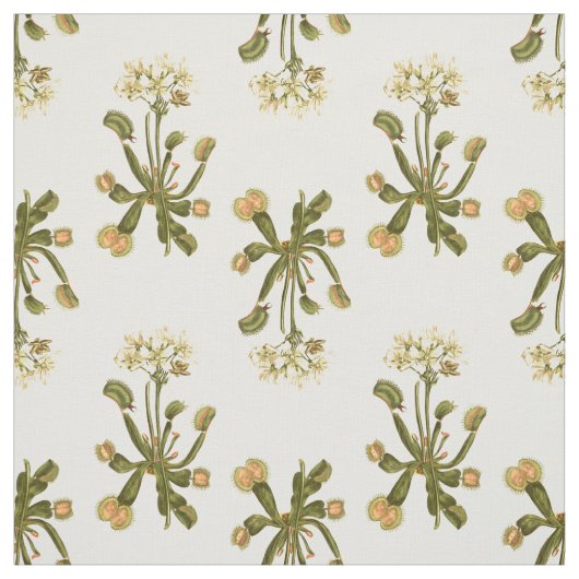 Venusflytrap-Blume Stoff (Muster)