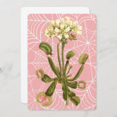 Venusflytrap Einladung (Vorne/Hinten)