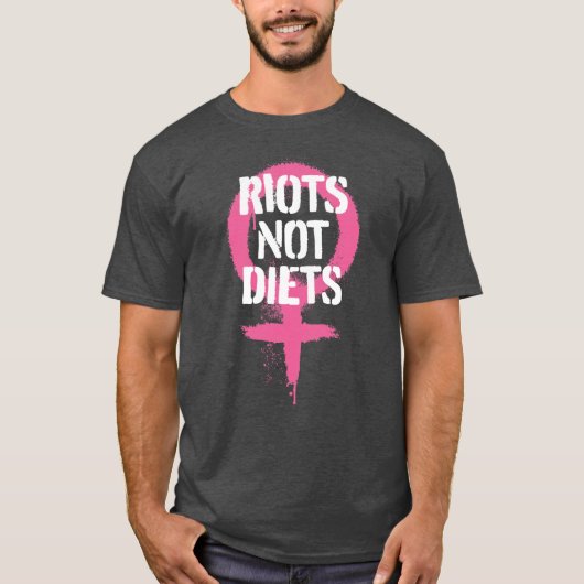 VenusRiots Frauen Diäten nicht übermäßig T-Shirt (Vorderseite)