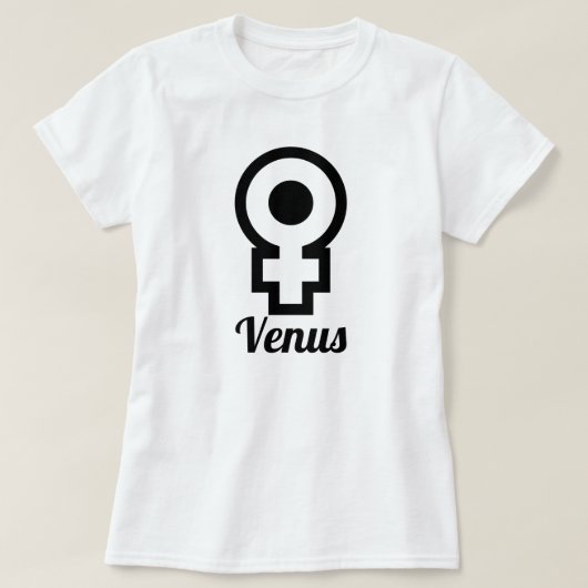 Venuszeichen T-Shirt (Design vorne)