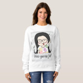 veo gente fea sweatshirt (Vorne ganz)