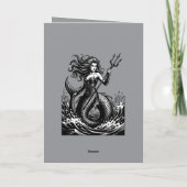 Vepar Sirene der höllischen Meere Illustration Karte (Rückseite)