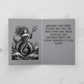 Vepar Sirene der höllischen Meere Illustration Karte (Innenseite)