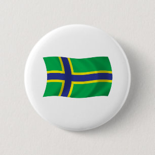 Vepsen-Flagge Knopf Button