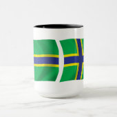 Vepsen Flagge Tasse (Zentrum)